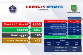 Sebanyak 4.855 warga Batam terpapar COVID-19