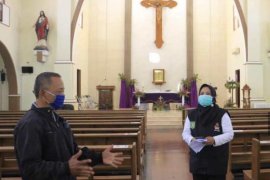 Gereja Katolik Madiun batasi jemaat ikuti misa Natal