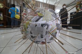 Pameran seni edukasi protokol kesehatan