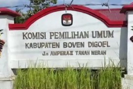 KPU Papua: 1.284 surat suara rusak Pilkada Boven Digoel diganti