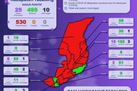 11 pasien terkonfirmasi COVID-19 telah dinyatakan sembuh