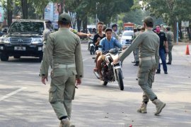 55 warga tidak gunakan masker terjaring di Medan Selayang