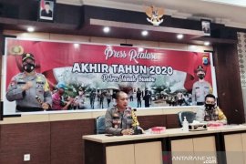 Polres Tanah Bumbu ungkap 405 kasus kejahatan selama 2020