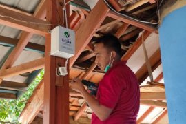 UI pasang alarm peringatan gempa di Kabupaten Sukabumi