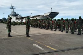 Yonif 614 Raja Pandhita Jaga Perbatasan Mahulu dan Malinau