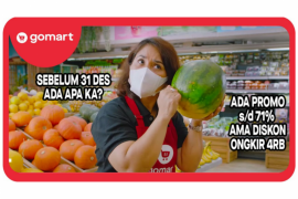 Belanja kebutuhan akhir tahun dari rumah lebih hemat dan mudah dengan Promo Year End Sale GoMart