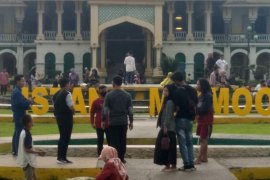 Pesona Istana Maimun Medan di musim kunjungan akhir tahun