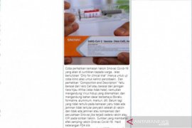 Hoaks, Vaksin Sinovac mengandung boraks dan "kelinci percobaan"