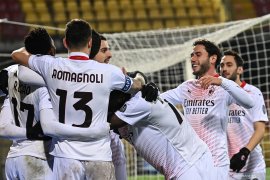 AC Milan kembali puncaki klasemen setelah tundukkan Benevento