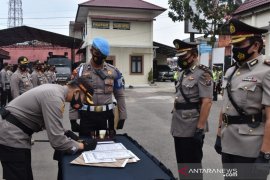 4 jabatan pejabat utama Polres Tapsel diserahterimakan