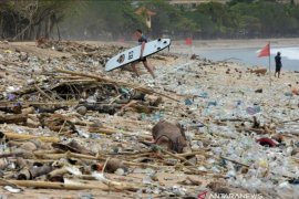 DLHK Badung tangani sampah kiriman di pantai