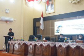 DPRD Balangan gelar rapat paripurna masa sidang pertama tahun 2021