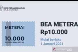 Materai Rp10.000 sudah berlaku dan ini nasib materai lama