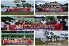 Peduli santri, IMM Sumut bagikan bantuan kesehatan cegah COVID-19
