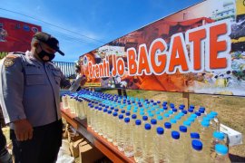 Polres Gorontalo Utara musnahkan 2,8 ton minuman keras 'captikus'