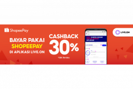 ShopeePay - Live.On hadirkan kanal pembayaran digital