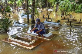 Luapan Sungai Citanduy rendam TPU