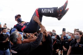 Stephane Peterhansel juara Reli Dakar ke-14 kalinya