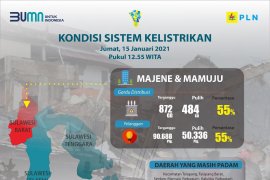 PLN gerak cepat pulihkan listrik terdampak gempa di Sulbar