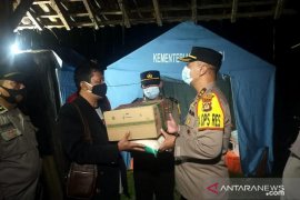 Polres dan Kodim Jembrana beri bantuan korban banjir