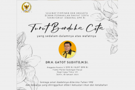 Anggota DPR RI Gatot Sudjito meninggal dunia akibat COVID-19