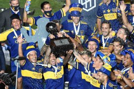 Boca juara Maradona Cup setelah menang adu penalti atas Banfield
