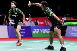 Ganda campuran Indonesia Hafiz/Gloria petik kemenangan babak pertama Thailand Open II