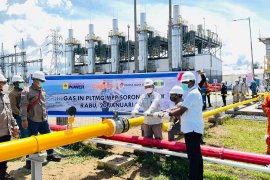 Perta Daya Gas alirkan gas perdana ke PLTMG Sorong