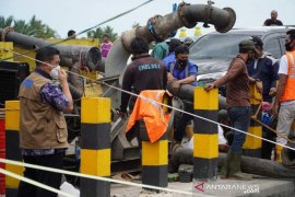 Banjarmasin pasang pompa air di tiga titik kawasan banjir