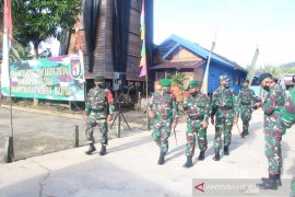 Jaga Perbatasan Prajurit Harus Ingat Prosedur Penanganan COVID-19