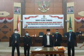 KPU Kapuas Hulu: Sis-Wahyu Paslon terpilih dengan 66.159 suara