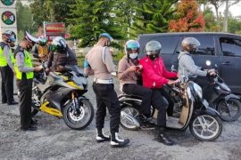 Tiga polisi ditilang polisi di Bener Meriah