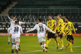 Gladbach terobos empat besar selepas menaklukkan Dortmund