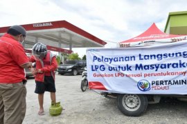 Pertamina operasi pasar LPG di 11 titik lokasi gempa Sulbar