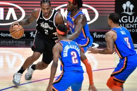 33 poin Kawhi Leonard perkuat Clippers kalahkan Bulls 125-106