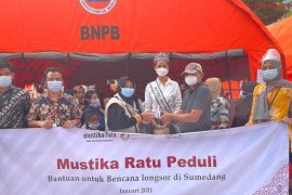 Mustika Ratu salurkan bantuan untuk korban bencana di Jabar, Kalsel dan Sulbar