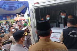5.440 dosis vaksin COVID-19 tiba di Inhil, begini rencana selanjutnya