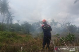 Lahan milik warga di Sihaporas Tapteng terbakar