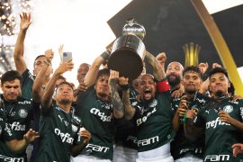 Palmeiras juara Piala Libertadores usai taklukkan Santos di final