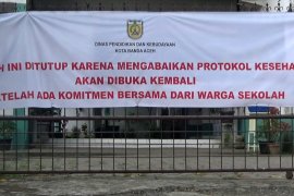 Abaikan prokes, tiga sekolah di Banda Aceh ditutup