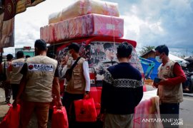 Baguna kalsel salurkan bantuan korban banjir sasar ponpes