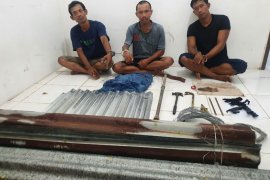 Tiga pencuri atap PT Chevron akhirnya bermalam di "hotel prodeo"