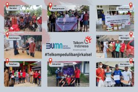Telkom galang dana bantu korban banjir Kalsel