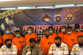 37 penyalahguna narkoba ditangkap selama Januari 2021