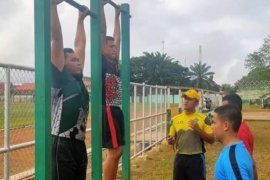 Kodim Putussibau persiapkan 79 pemuda perbatasan ikuti seleksi TNI AD TA. 2021