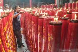 Vihara Dharma Ramsi Kota Bandung terapkan protokol kesehatan saat Imlek