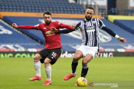 Manchester United diimbangi West Brom 1-1
