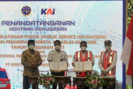 Alokasi PSO untuk kereta api pada 2021 meningkat jadi Rp3,4 triliun