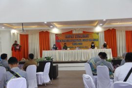 KPU Balangan gelar rapat evaluasi Pilkada 2020