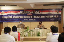 Puslitbang Polri melakukan riset aksi peningkatan kemampuan penyidik